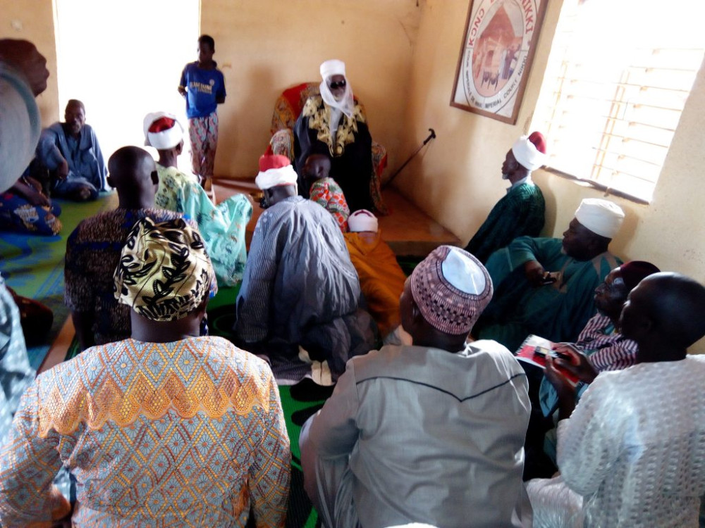 LA COMMUNAUTE KIYO DU BENIN ET DU NIGERIA EN VISITE A L&rsquo;EMPEREUR DE NIKKI