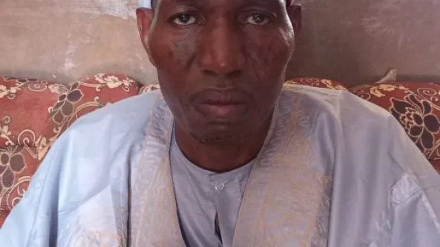 ARA OROU Bani investi dans ses nouvelles fonctions de chef traditionnel de la communauté Gando de la région de Bouca Néré