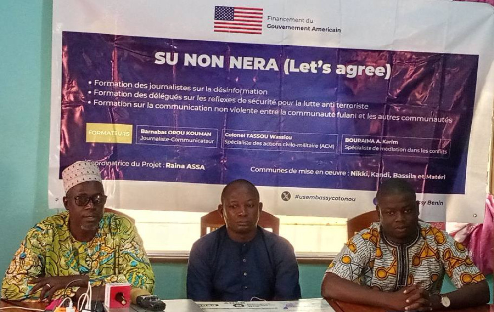 Les journalistes des Radio Su Tii Déra de Nikki et de Gbassi FM de Kalalé savent désormais sur la notion de désinformation