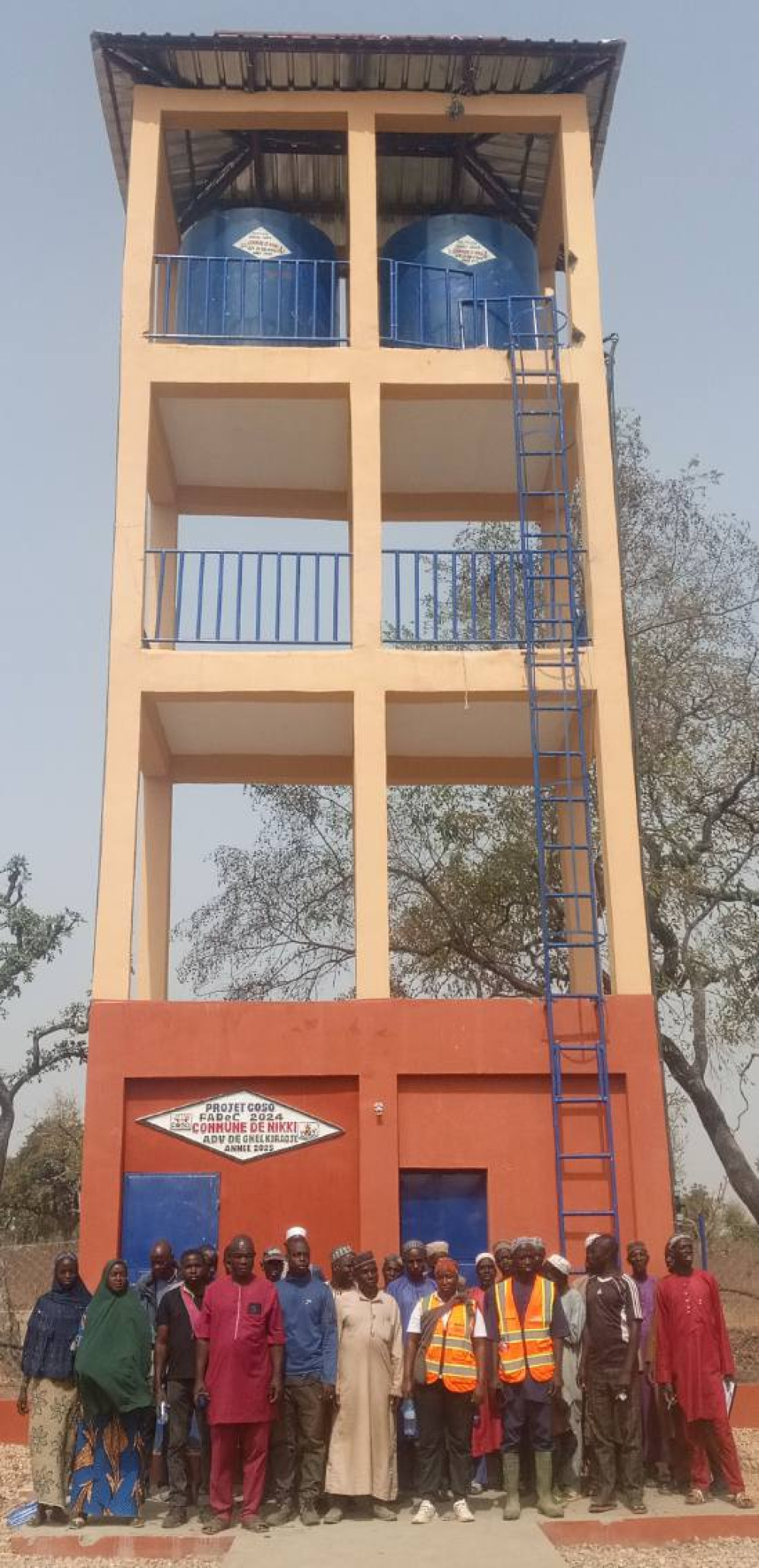 La localité de GNEL KIRADJÈ,dans l'arrondissement de Ouénou, commune de Nikki dispose désormais d'une infrastructure hydraulique digne de nom.