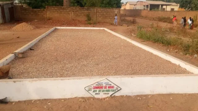 Le Centre des Jeunes et Loisirs de Nikki dispose désormais d'un boulodrome grâce à l'ADV de Gah-Maro Peulh dans le cadre du projet COSO.