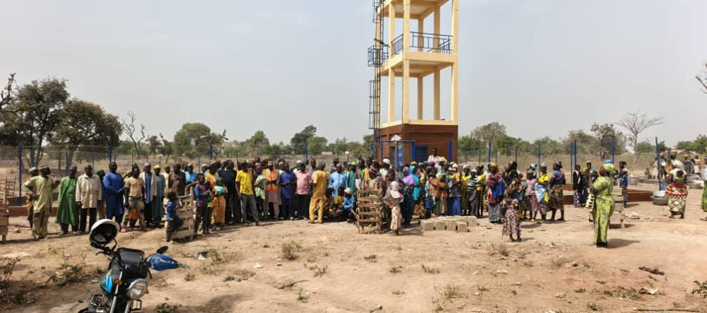 Le Projet COSO siffle définitivement la fin de  la soif permanente en eau des populations du village de Gbérou-Gbassi, arrondissement de Bouca, Commune de Kalalé.